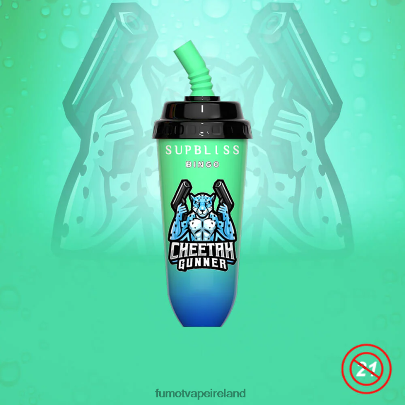 Fumot Supbliss Bingo 8000 Disposable Vape Pod Device - 16ML (1 Piece) T6F626396 | Fumot Cigarette Electronique Cherry Peach Lemonade